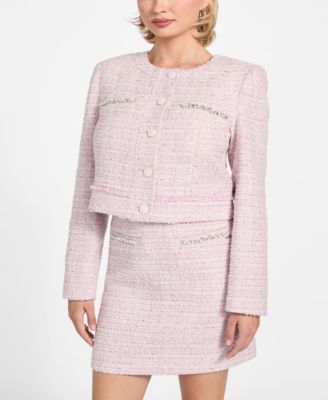 Women's Clotilde Tweed Cropped Jacket