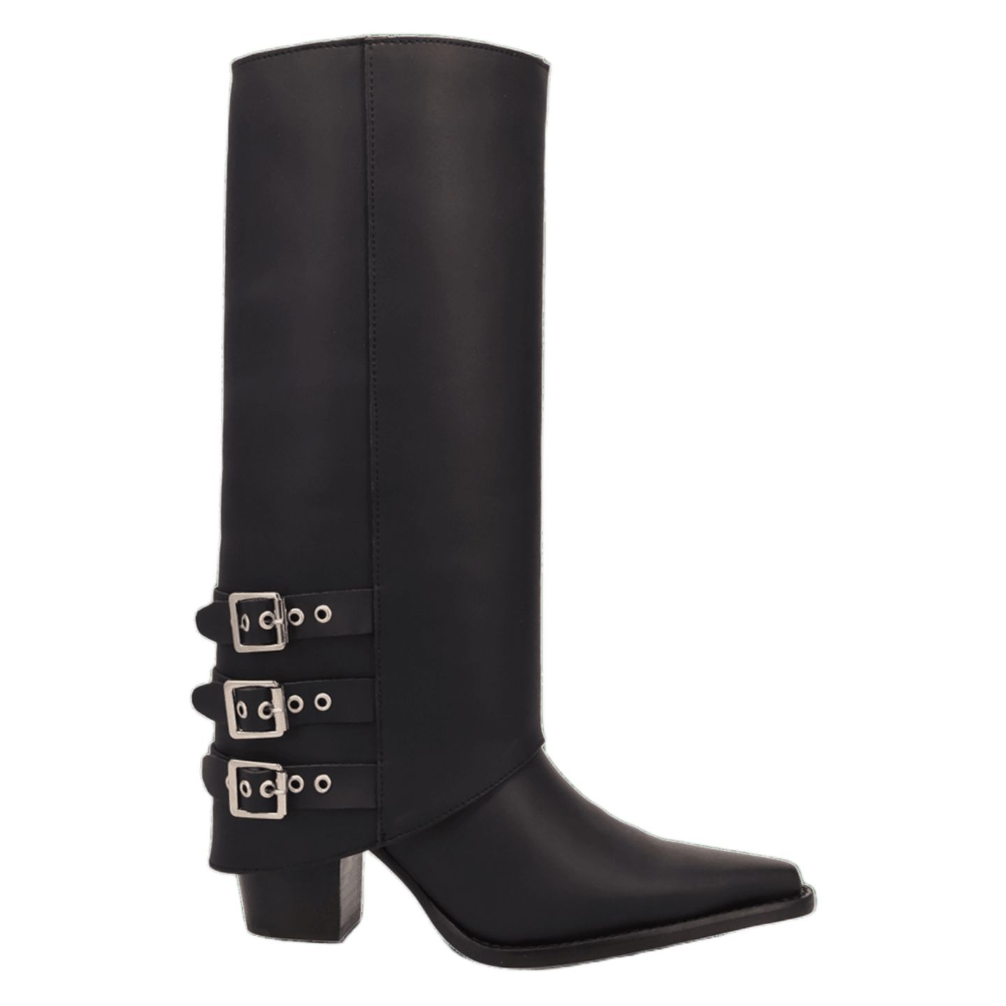 Женские ботинки Dingo Urban Cowgirl Leather Boot, цвет: Чёрный — фото 4