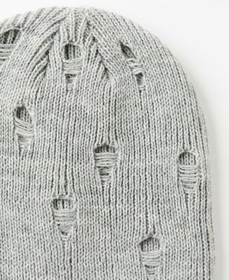 Men's Distressed Beanie