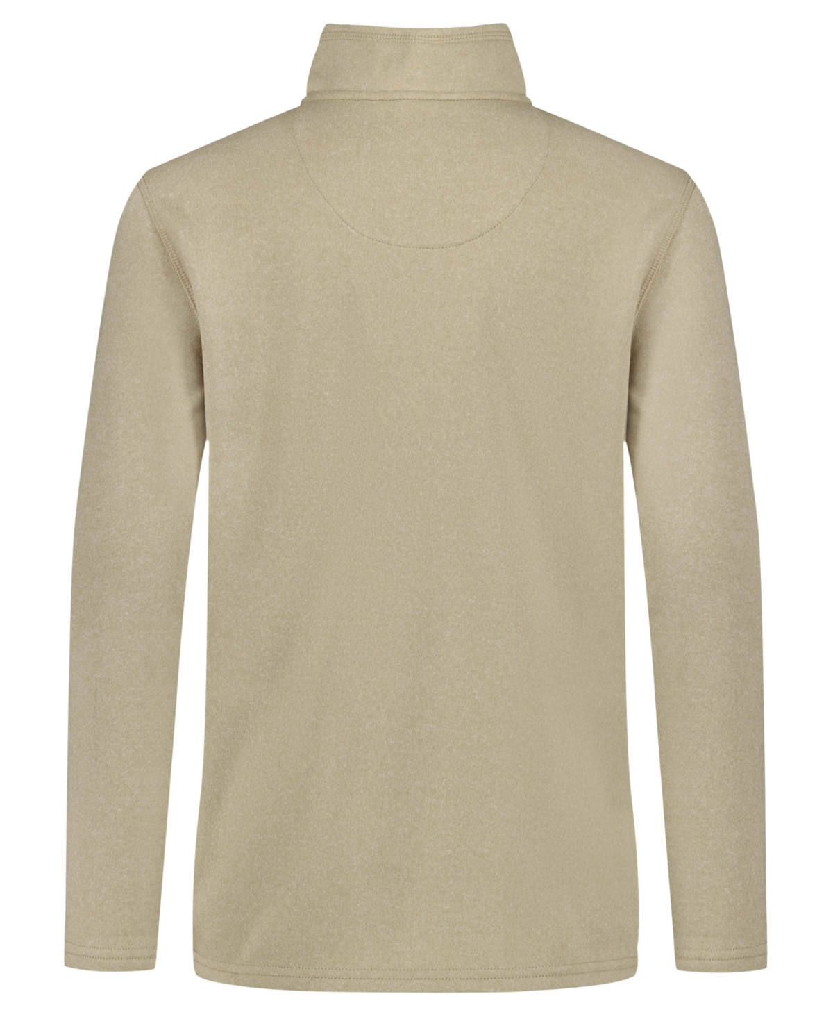 Nautica Boys 4-20 Quarter Zip-up Jacket In Brown