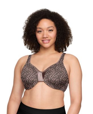 Women's Signature Support Cushioned Underwire for Support and Comfort Underwire Unlined Full-Coverage Bra 35002A