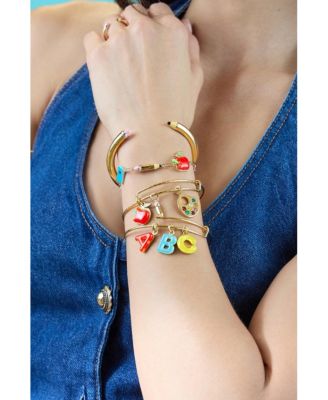 ABC Charm Bangle