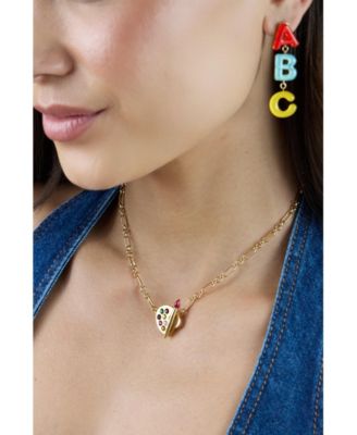 ABC Linear Earring