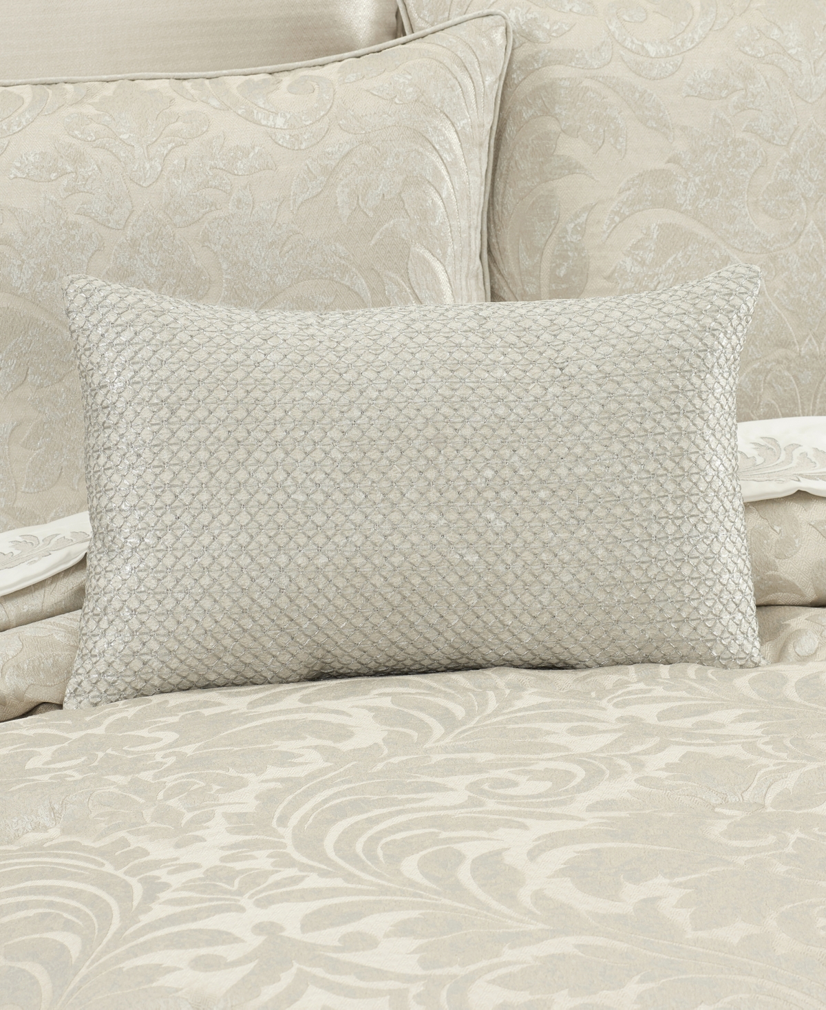 J Queen New York Celine Geometric Boudoir Decorative Pillow, 13" x 21"