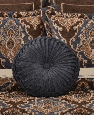 Sofia Tufted Round Decorative Pillow, 15" x 15"