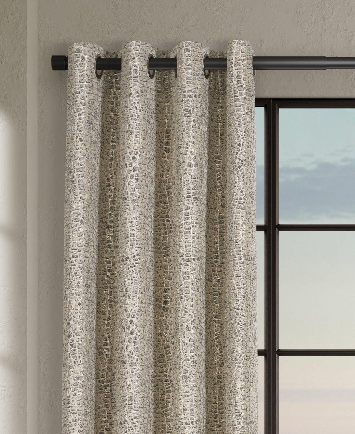 J Queen New York Habitat Grommet Panel Pair, 50" x 84"