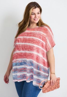 Women's Plus Size Lightweight Dolman Sweater