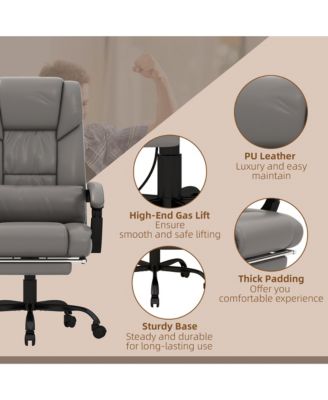 Massage Office Chair, Office Chair with 6 Vibration Points,