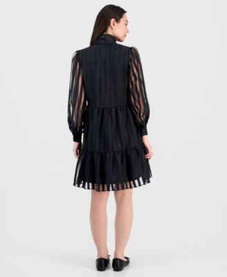 Women's Tiered Shirtdess