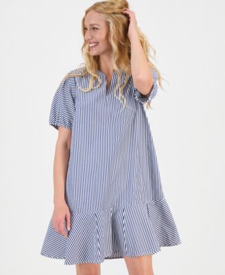 Women's Striped Shift Dress