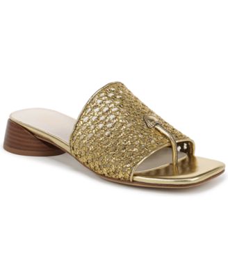 Women's Loran Stacked Heel Slide Dress Sandals