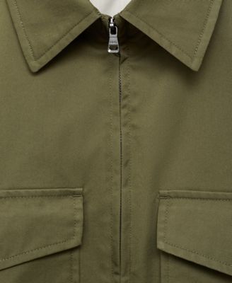 Men's Pockets Cotton Jacket