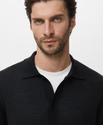 Men's Merino Wool Cardigan