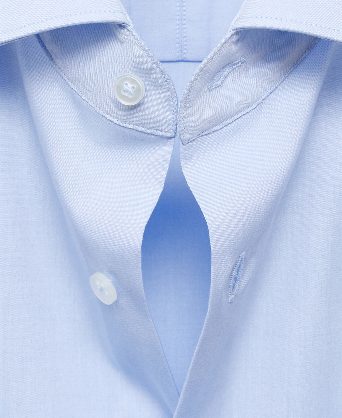 Mango Men's Cotton Slim-fit Shirt In Blue