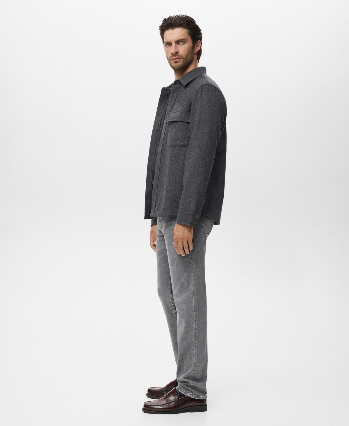 Mango Men's Slim Fit Ultra Soft Touch Patrick Jeans