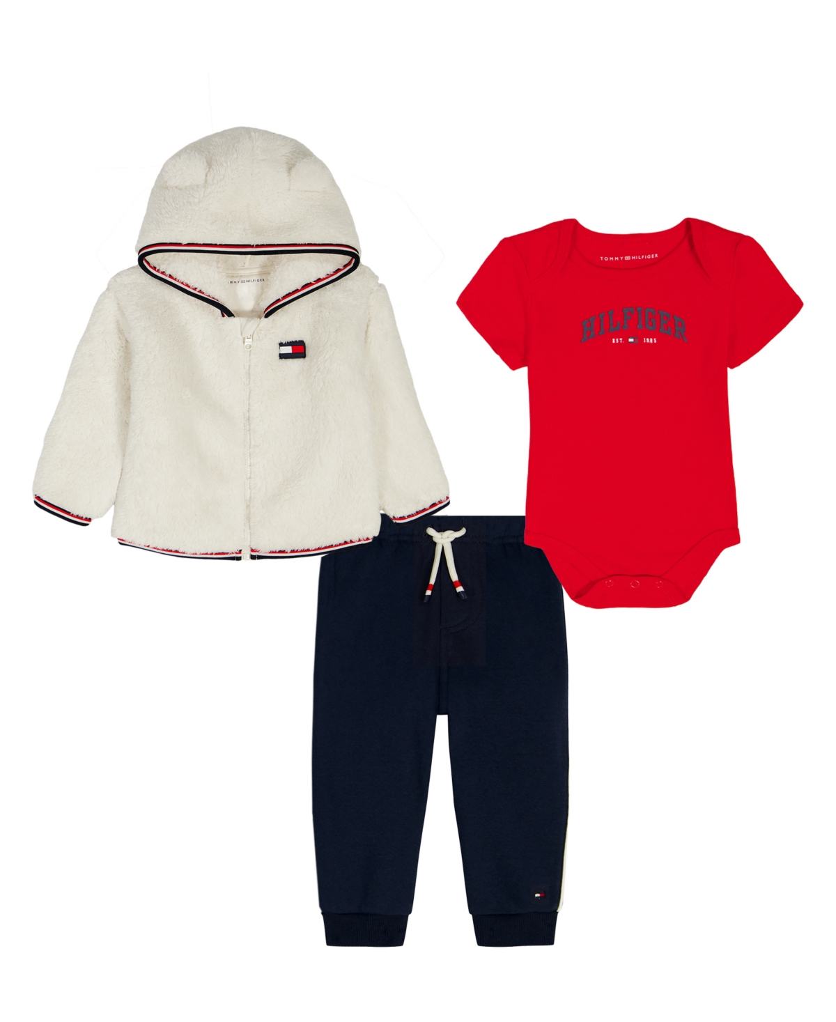 Tommy Hilfiger Baby Boys 3 Piece Set In Multi