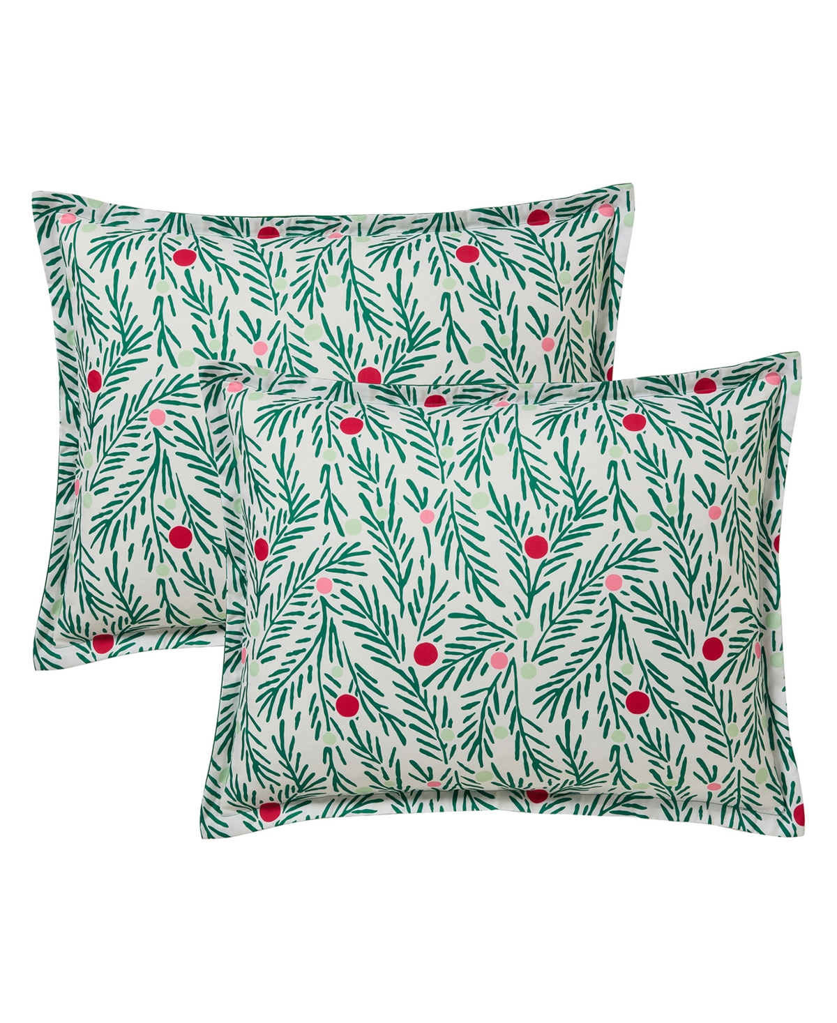Hallmark Green Branches Holiday 3-Pc. Comforter Set, Twin/Twin Xl