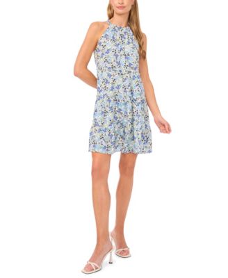 CeCe - Women's Tiered Halter Dress