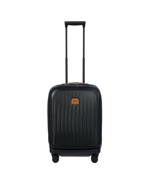 Чемодан Bric's Taormina Carry-On Expandable Spinner, цвет: Чёрный