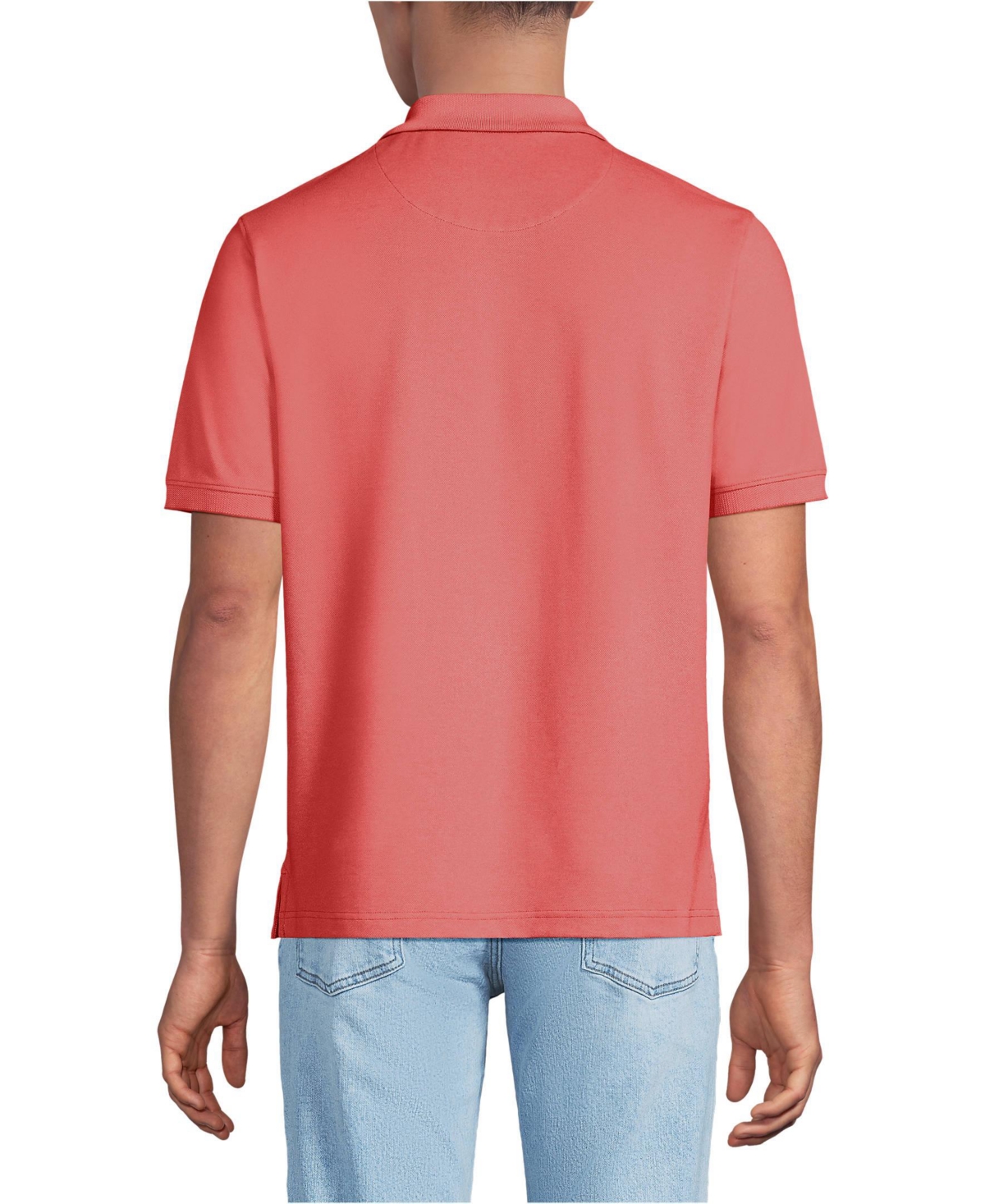 Lands' End Men's Short Sleeve Travel Kit Polo