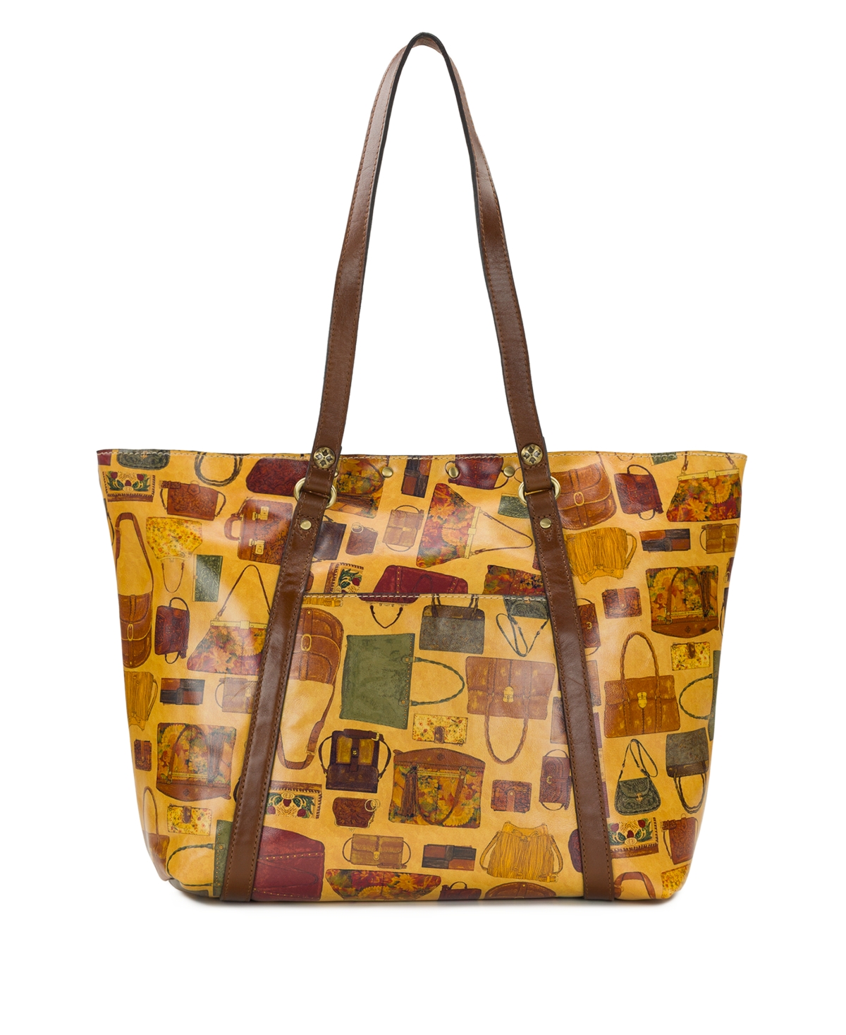 Patricia Nash Benvenuto Smooth Leather Tote