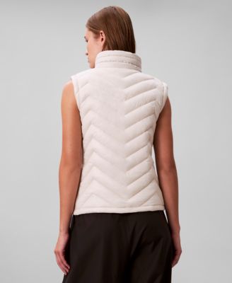 Women's Slim Sleeveless Puffer Vest