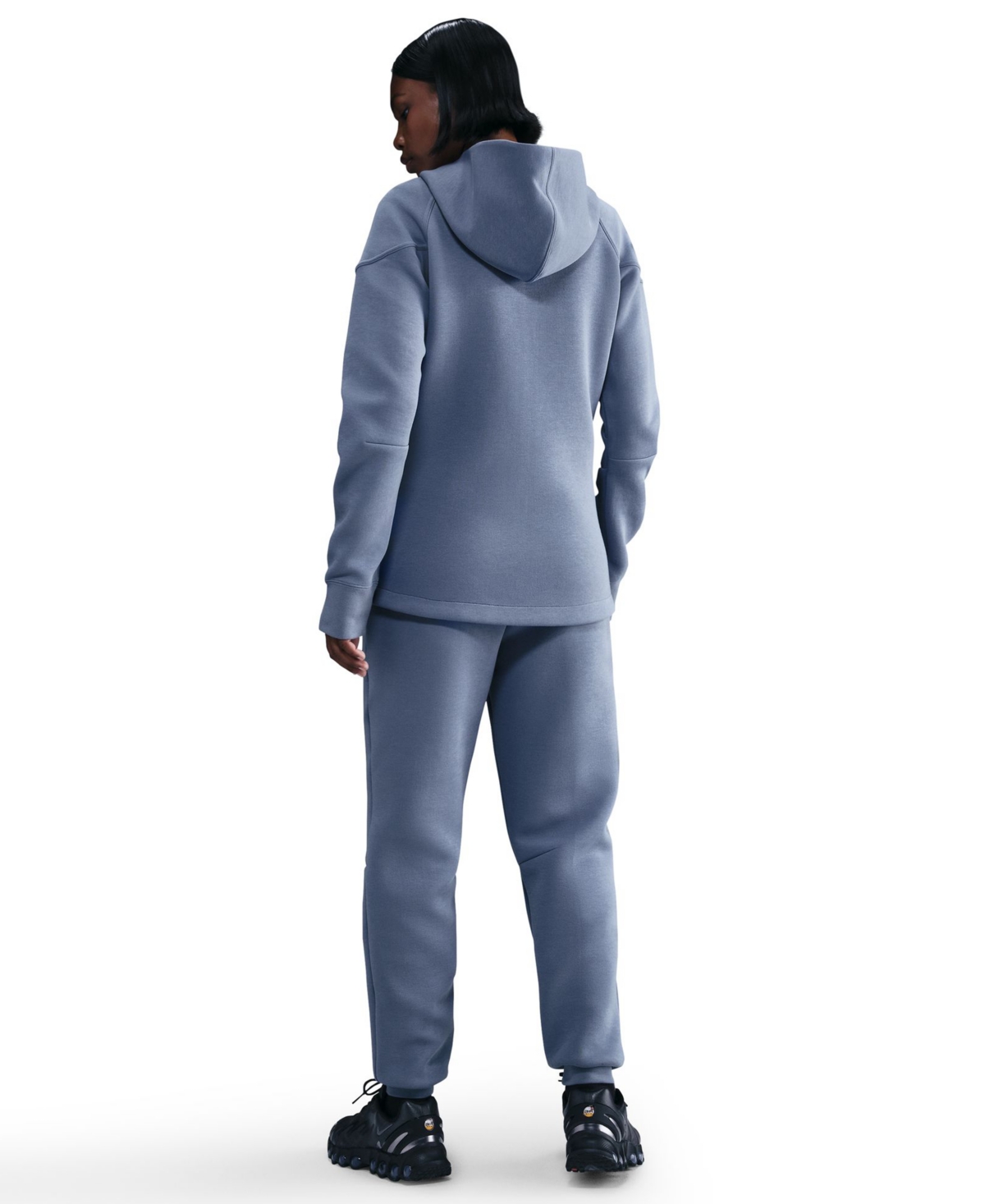 Nike Women's  Sportswear Tech Fleece Mid-rise Jogger Pants In Blue