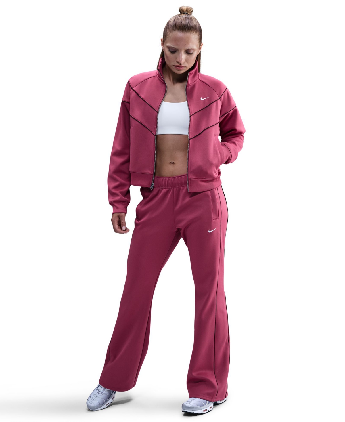 Nike Sportswear Women's Windrunner Knit Zip Jacket In Purple