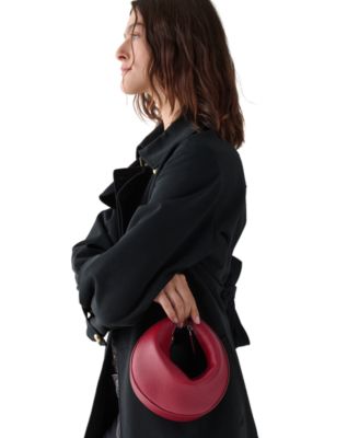 Duo Medium Pebbled Leather Crossbody Bag