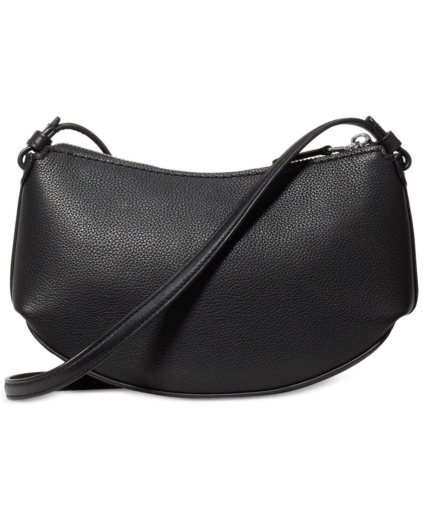Женская сумка kate spade new york Loop Small Pebbled Leather Crossbody, цвет: Чёрный — фото 3
