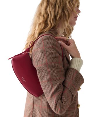 Loop Small Pebbled Leather Pochette Bag