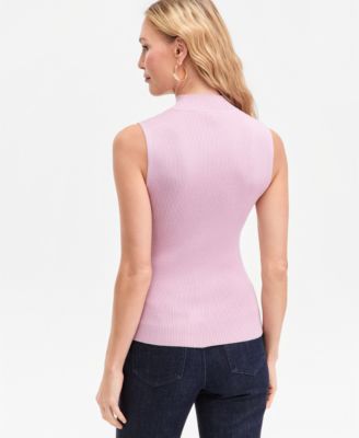 Women's Shine-Knit Sleeveless Sweater, Macy's Exclusive