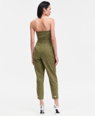Women's Embellished Strapless Jumpsuit, Macy's Exclusive 