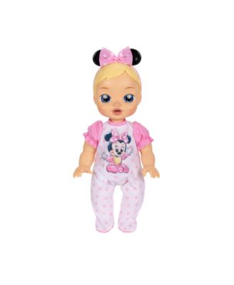 Deluxe Minnie Mouse Blonde Hair, Blue Eyes Feature Doll