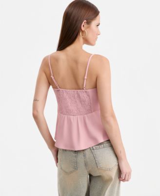 Women's Double Layered Peplum Camisole, Macy's Exclusive