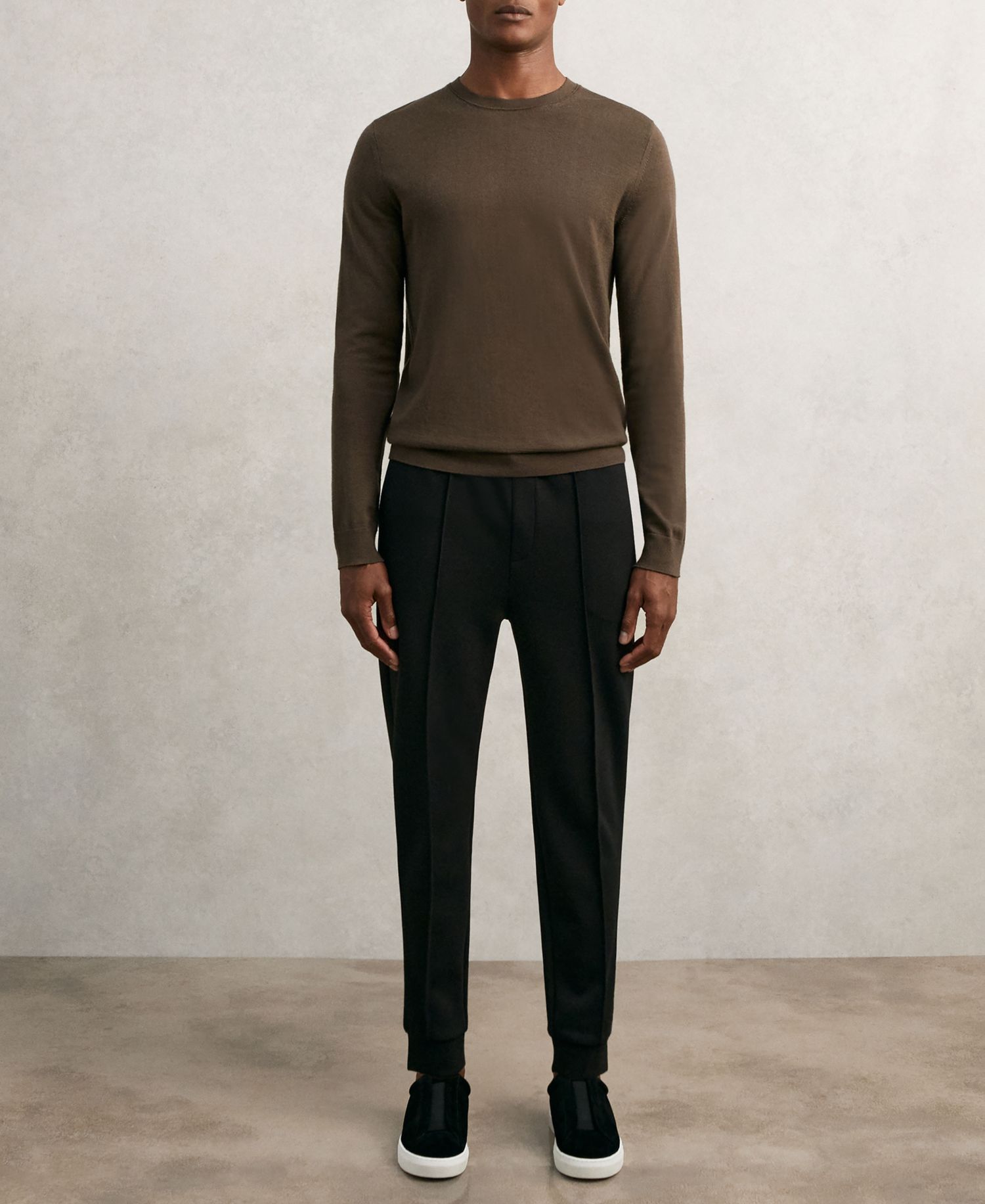 Men's Premier Stretch-Jersey Tailored Joggers