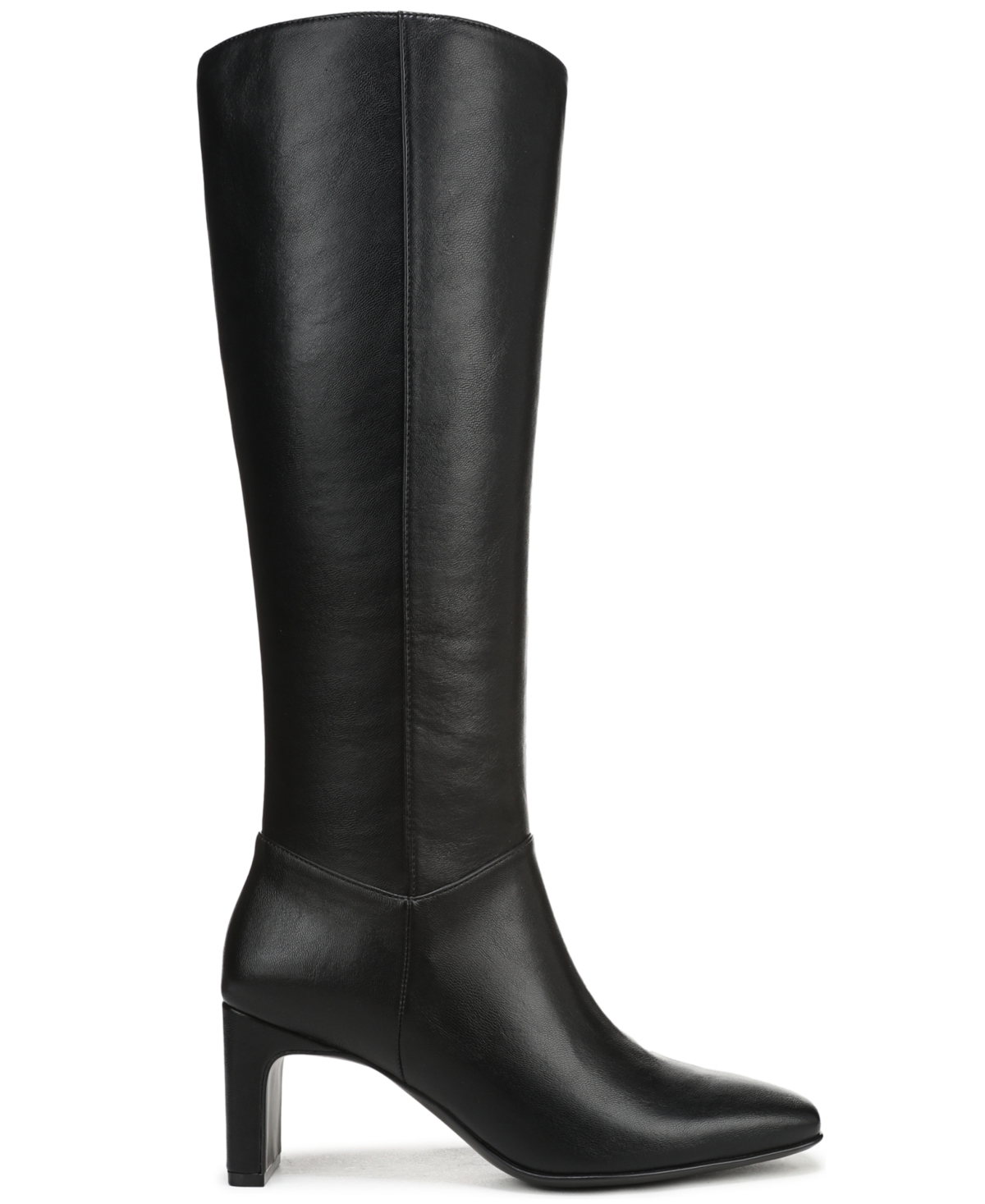 Naturalizer Women's Nona Extra Wide Calf Zip Tall Boots In Black