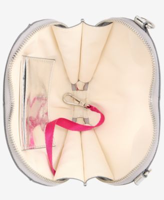 Barrii Metallic Shell Mini Heart Crossbody, Exclusively at Macy's 