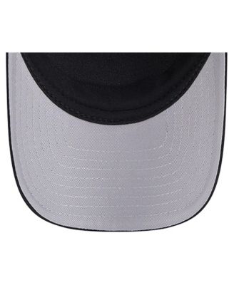 Men's Black Jacksonville Jaguars Gas Station 9FORTY A-Frame M-Crown Adjustable Trucker Hat