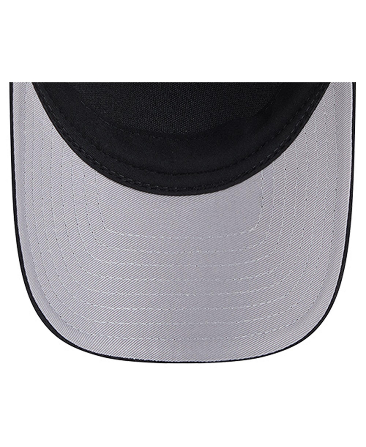 New Era Men's Black Jacksonville Jaguars Gas Station 9forty A-frame M-crown Adjustable Trucker Hat In Black