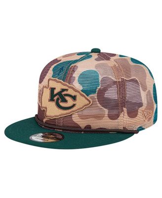 New Era - Men's Camo Kansas City Chiefs Duck Camo 9FIFTY Snapback Hat