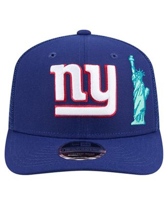 Men's Royal New York Giants Liberty 9SEVENTY Adjustable Trucker Hat