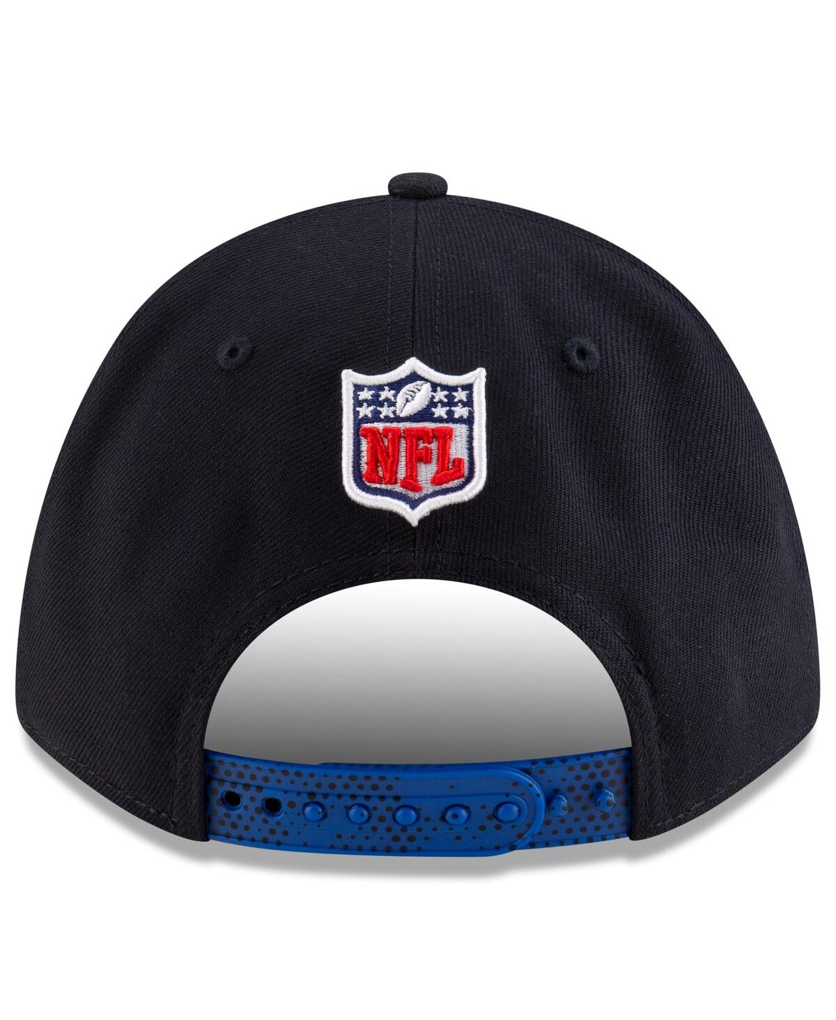 New Era Men's Midnight Blue Los Angeles Rams 2025 Rivalries Collection Sideline A-Frame 9FORTY Adjustable Hat