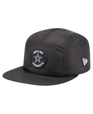 New Era - Men's Black Dallas Cowboys Quilted Camper Adjustable Hat
