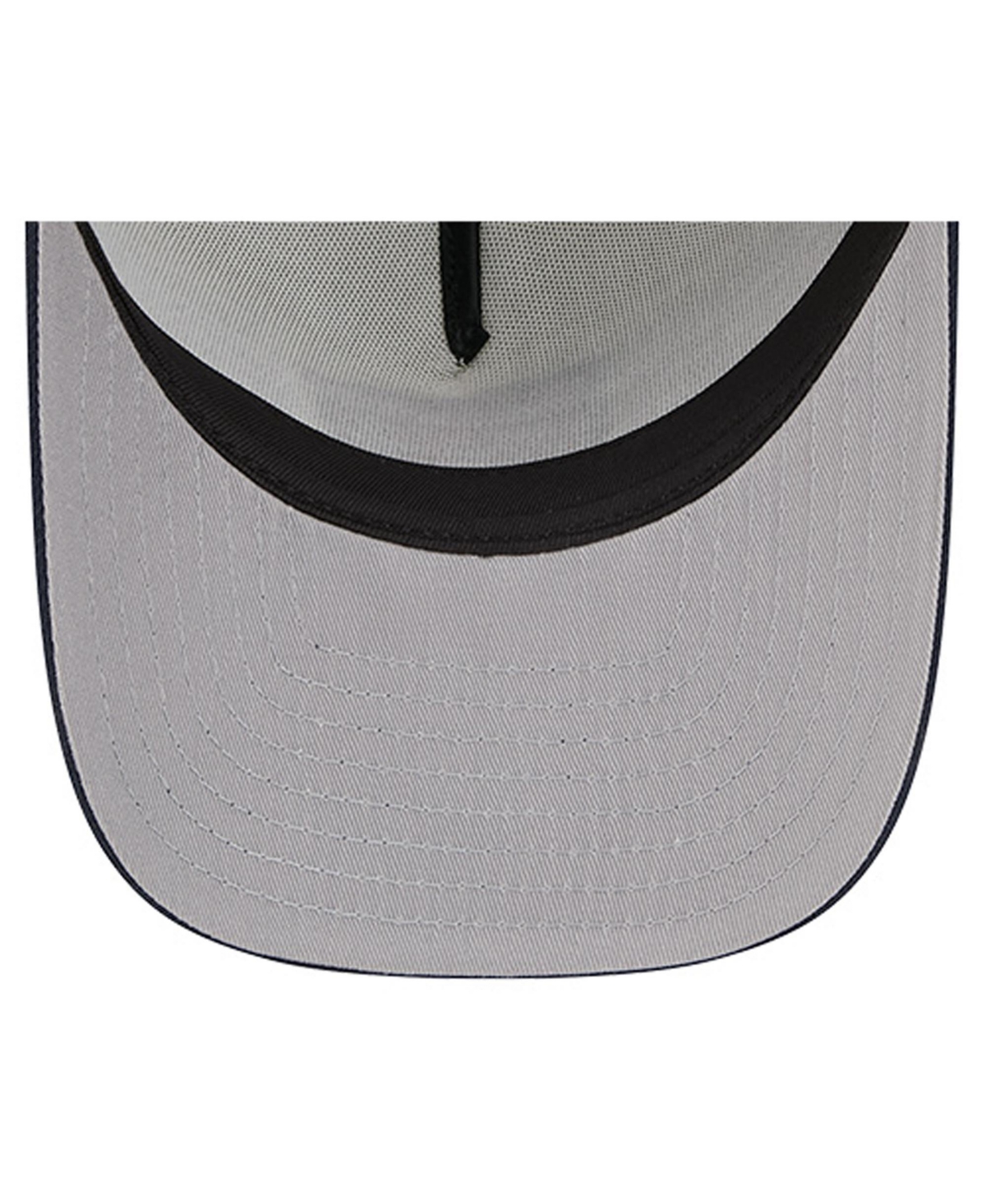 New Era Big Boys and Girls Cream/Navy Chicago Bears Banner 9FIFTY A-Frame Adjustable Trucker Hat