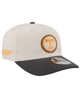 New Era - Men's Cream/Charcoal Tennessee Volunteers Loyal Corduroy 9SEVENTY Adjustable Hat