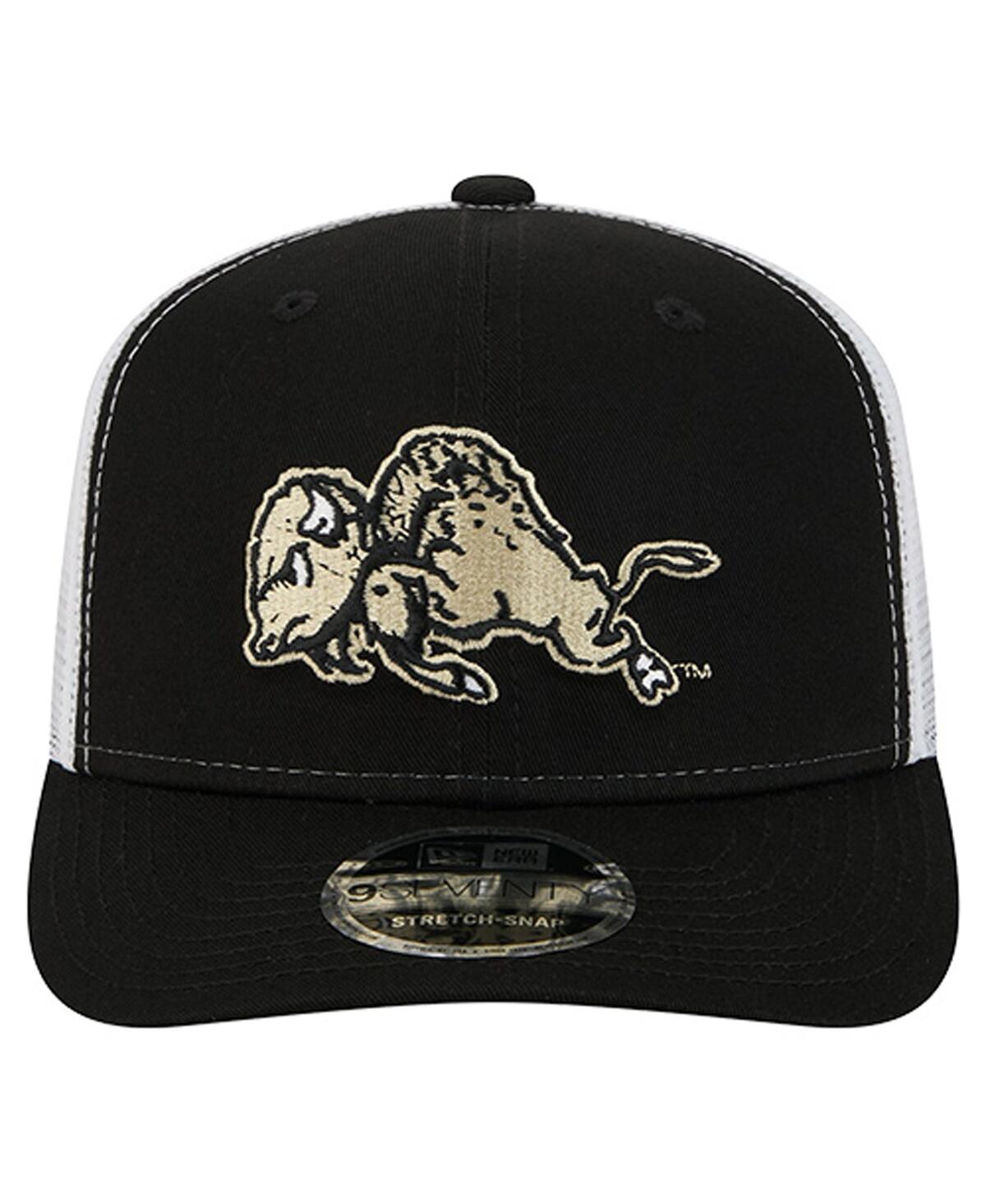 New Era Men's Black Colorado Buffaloes Team 9SEVENTY Coolera Trucker Adjustable Hat