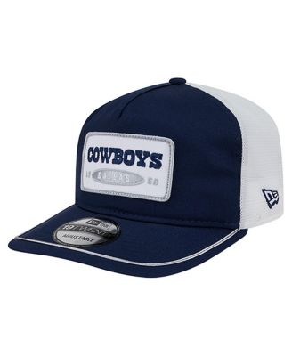 New Era - Men's Navy/White Dallas Cowboys Patch 19TWENTY Adjustable Hat