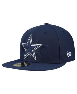 New Era - Men's Navy Dallas Cowboys Tri-Hit 59FIFTY Fitted Hat
