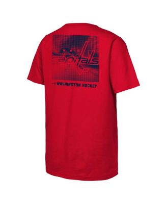 Big Boys and Girls Red Washington Capitals Atmosphere T-Shirt